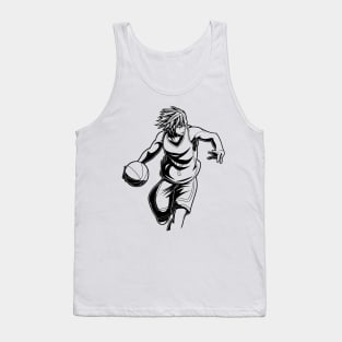 Ryota Kise in Action Line Art Tank Top